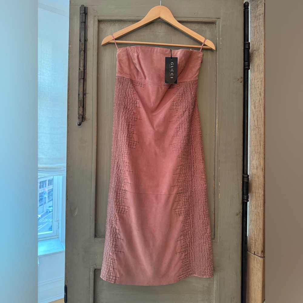 RARE GUCCI TOM FORD STRAPLESS MINI